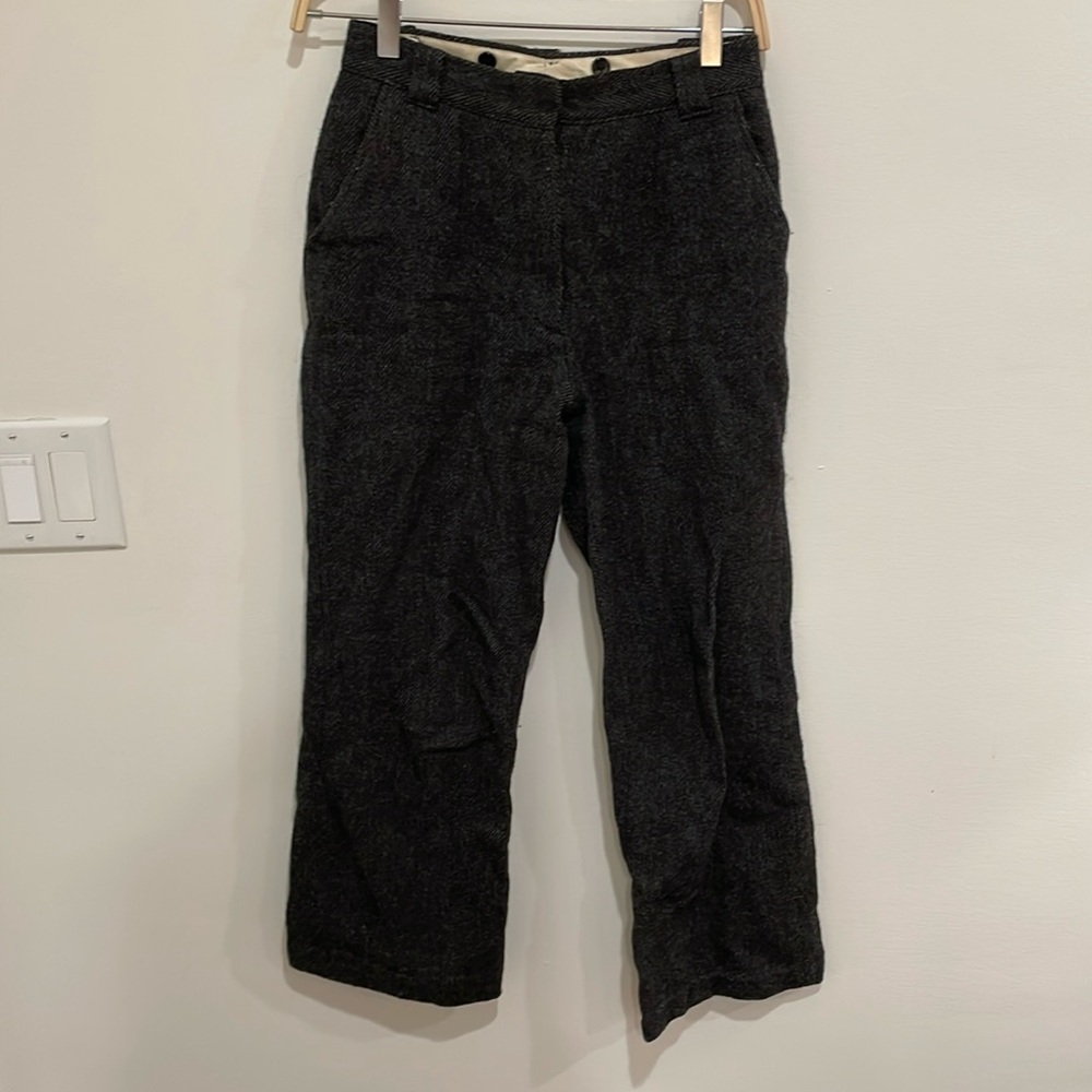 WOOLRICH Women's Heavy Tweed Wool Pants Size 6
